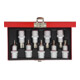 1/2" Jeu de douilles tournevis TX, 9 pcs., T20-T60-3