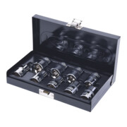 1/2" Jeu de douilles TX E CHROMEplus, 9 pcs.