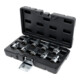 1/2" Jeu de douilles TX E CHROMEplus, 9 pcs.