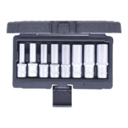 1/2" Jeu de douilles TX E, longues, 8 pcs., E10-E24-4