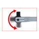 1/2" Poignée articulée longue CHROMEplus, 360mm