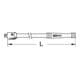1/2" Poignée articulée longue CHROMEplus, 360mm