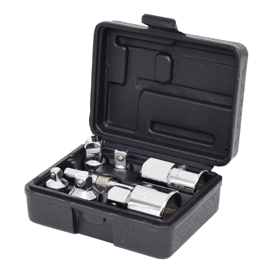 1/4"+3/8"+1/2"+3/4" Jeu d'augmentateurs réducteurs CHROMEplus, 7 pcs.