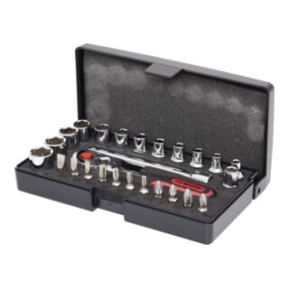 1/4" CHROMEplus Coffret de douilles, 26 pcs.
