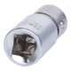 1/4" CHROMEplus Douilles porte-embouts, avec anneau de serrage-4