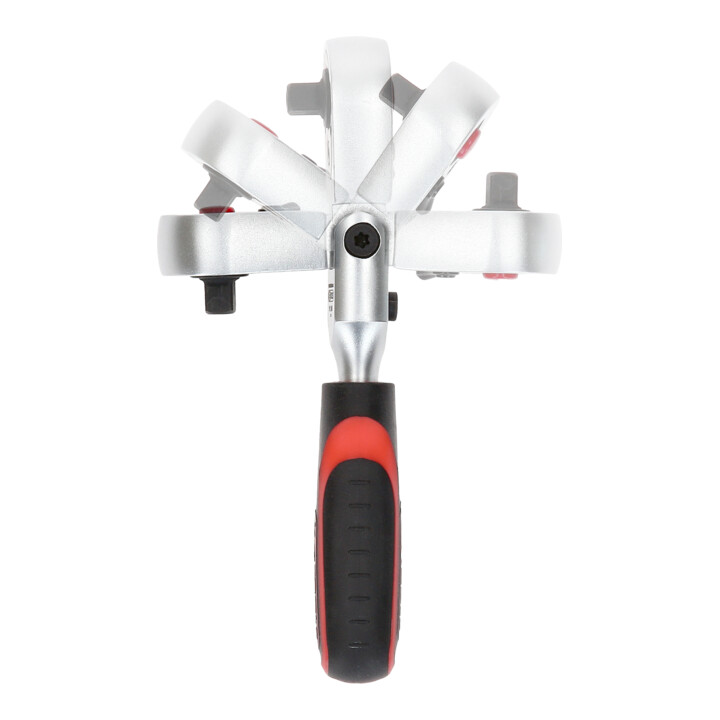 1/4" Cliquet articulé, 45 dents