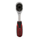 1/4" Cliquet réversible porte-embouts CHROMEplus, 72 dents, 115mm