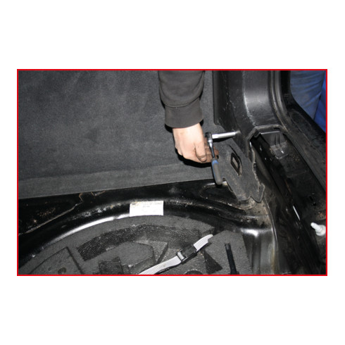 1/4" Douille six pans pour pares-chocs, 160 mm