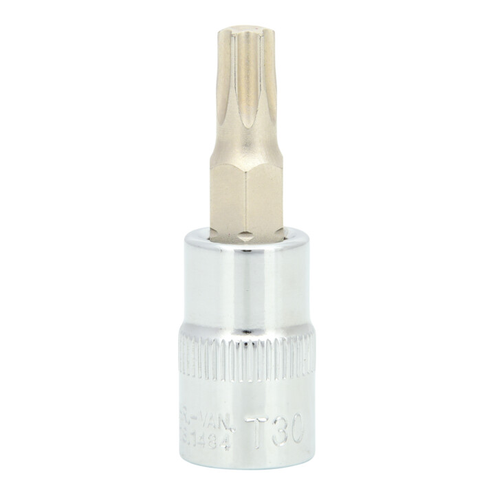 1/4" Douilles tournevis TX CHROMEplus, T30