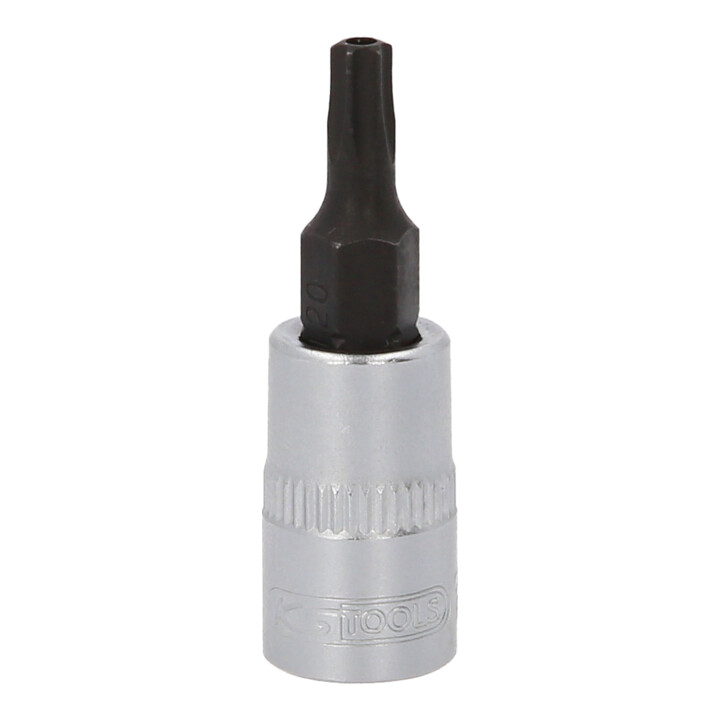 1/4" Douilles tournevis TX percé, TB20