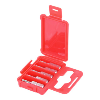 1/4" Embout de vissage TX, 25mm, T20, pack de 5
