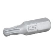 1/4" Embout de vissage TX avec tête arrondie, 25mm, T15, pack de 5