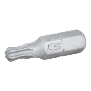 1/4" Embout de vissage TX avec tête arrondie, 25mm, T30, pack de 5