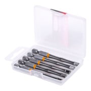 1/4" Embouts six pans intérieurs TORSIONpower, 75 mm, 5 mm, pack de 5-1