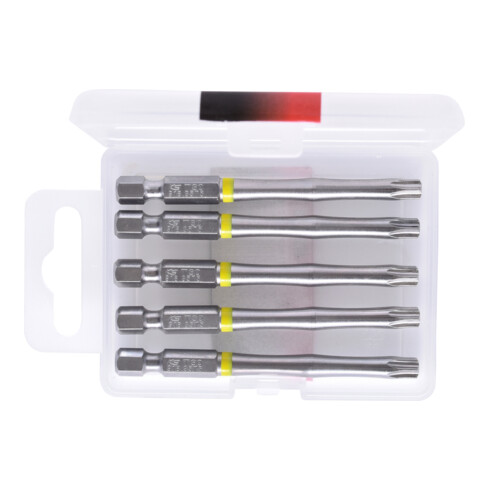 1/4" Embouts Torx TORSIONpower, 75mm, T30, pack de 5