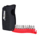 1/4" Etui d'embouts de vissage, 11 pcs. TX, PH, PZ