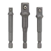 1/4" Jeu d' adaptateur porte-douilles, 3pcs.-2