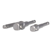 1/4" Jeu d' adaptateur porte-douilles, 3pcs.-4