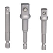 1/4" Jeu d' adaptateur porte-douilles, 3pcs.-5