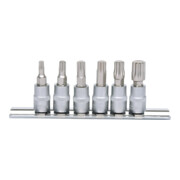 1/4" Jeu de douilles tournevis XZN, 6 pcs., M4-M10-3