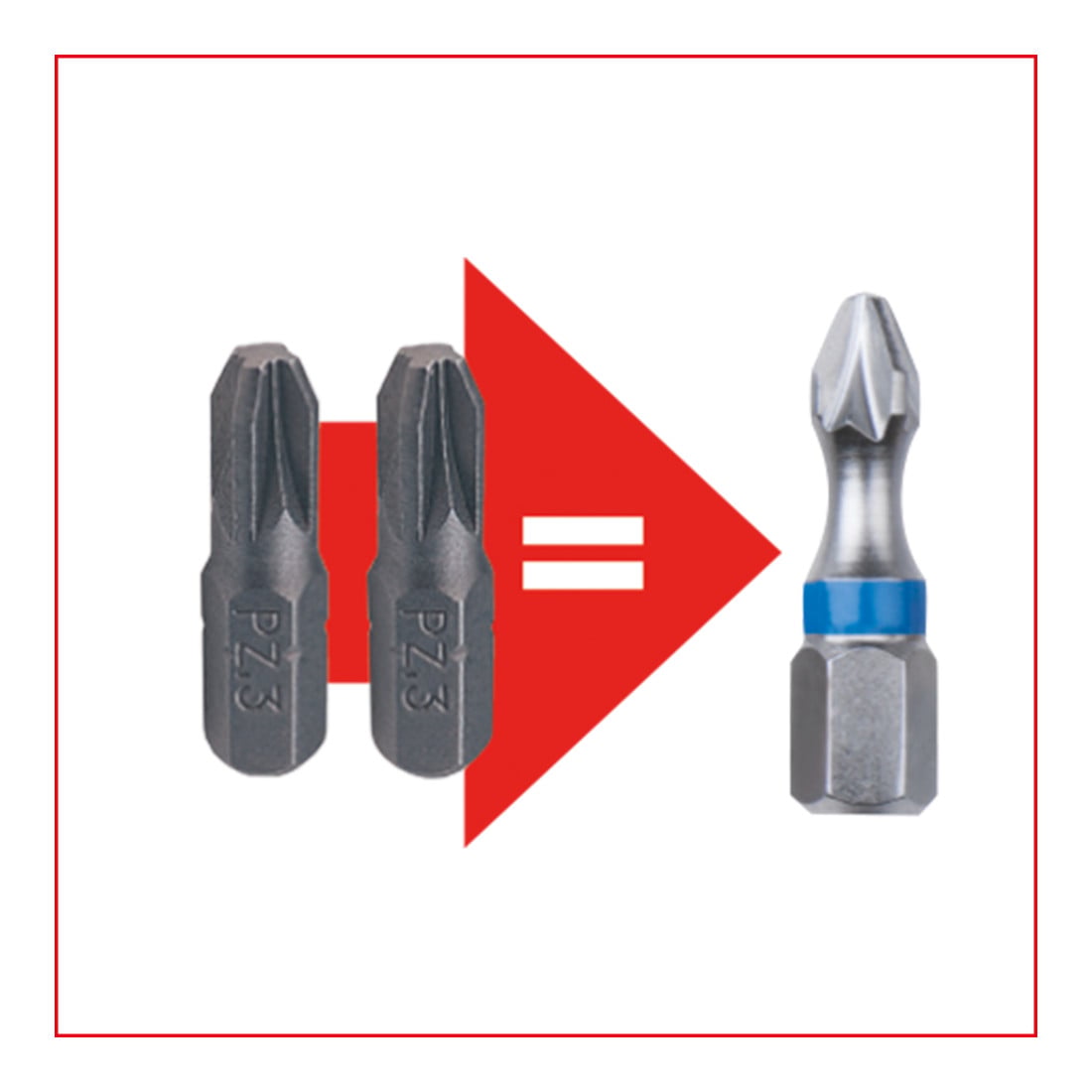 1/4" Jeu d'embouts de vissage TORSIONpower, 32 pcs.