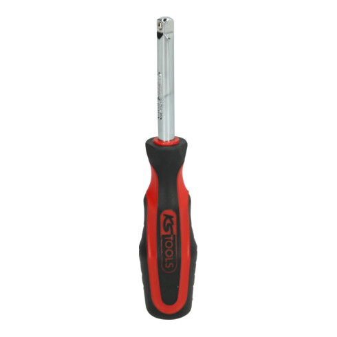 1/4" Poignée emmanchée 4 pans CHROMEplus, 150mm