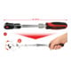 1/4" SlimPOWERCliquet réversible d'articulation de télescope, 72 crans