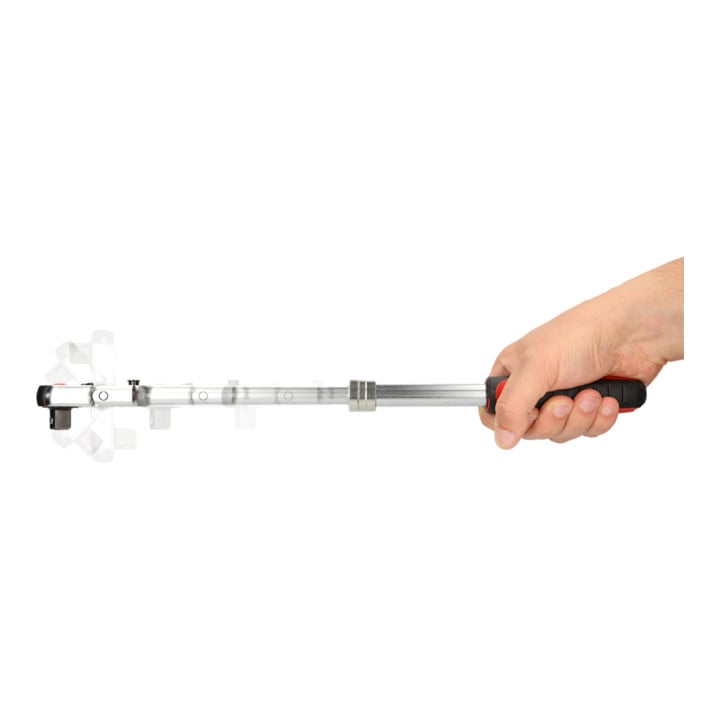1/4" SlimPOWERCliquet réversible d'articulation de télescope, 72 crans