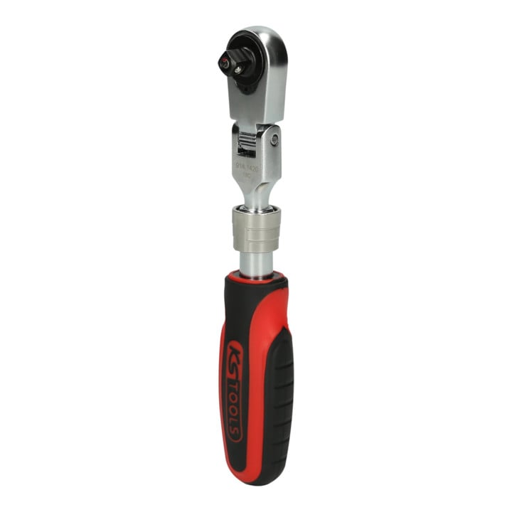 1/4" SlimPOWERCliquet réversible d'articulation de télescope, 72 crans