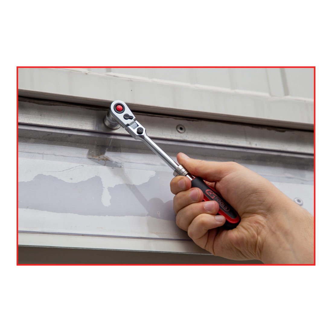 1/4" SlimPOWERCliquet réversible d'articulation de télescope, 72 crans