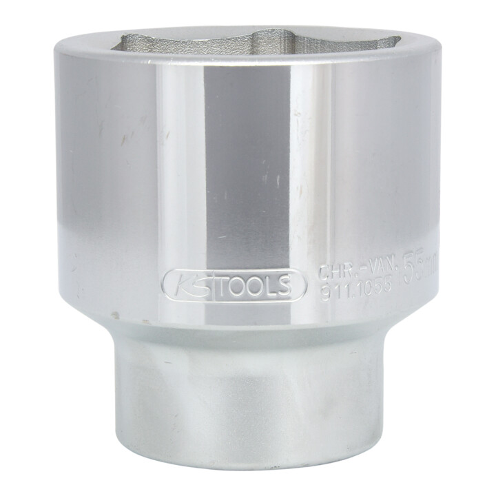 1" Douilles 6 pans, courtes, 55mm