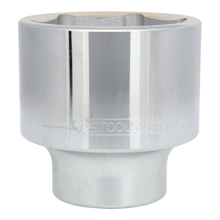 1" Douilles 6 pans, courtes, 65mm