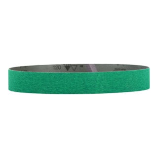 10 bandes abrasives 40 x 760 mm, P60, grain céramique, pour meuleuses de tubes metabo