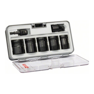 Steckschlüsseleinsätze-Set Impact Control, 40 mm, SW13-SW24, 2 Adapter Steckschlüsseleinsätze-Set Impact Control, 40 mm, SW13-SW24, 2 Adapter
