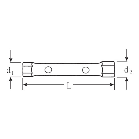 Stahlwille 10750 Clé à douille double