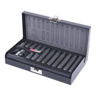 10mm Coffret d'embouts, 15 pcs., TX