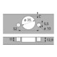110Grad-Scharnier Sensys 8645i 12,5 mm vorlieg m vorm.Spreizmuff schwarz HETTICH-5