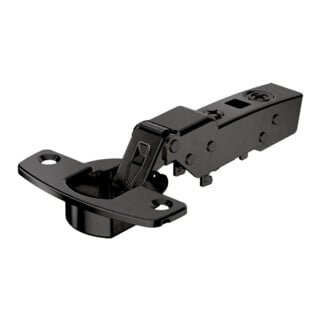 110Grad-Scharnier Sensys 8645i 3mm halb vorliegend zum Anschr.schwarz HETTICH
