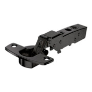 110Grad-Scharnier Sensys 8645i 3mm halb vorliegend zum Anschr.schwarz HETTICH