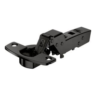 110Grad-Scharnier Sensys 8645i -4mm einliegendzum Anschr.schwarz HETTICH