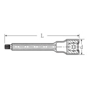 12175 VDE VDE douilles tournevis 3/8" M8 mm-3