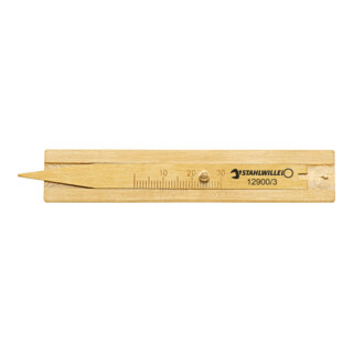 12900/3 Jauge de profondeur pour profil de pneu Messbereich 30 mm/"