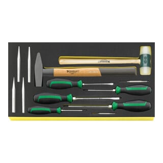 13214 WT/LR «Line Maintenance Set», composition d'outils en coffre à outils à roulettes réf. 13217 121 Werkzeug 26,5 kg