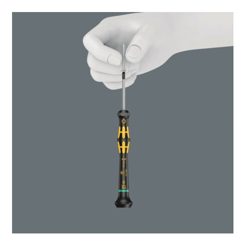 Tournevis Wera 1567 TORX® HF Kraftform Micro avec fonction de maintien