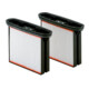 2 cassettes de filtres, polyester metabo