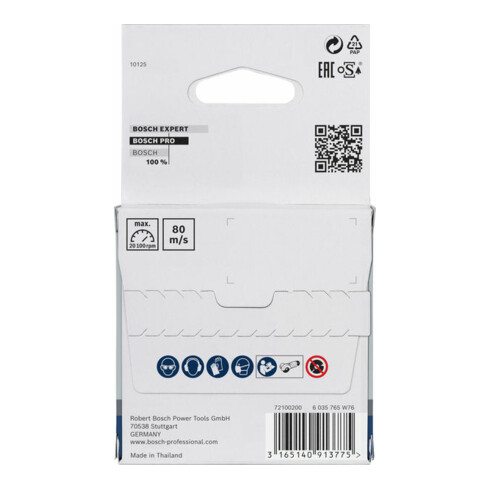 2 meules à ébarber 76 x 4 x 10 mm Expert for INOX A 30 Q INOX BF; 76mm; 4mm; 10mm
