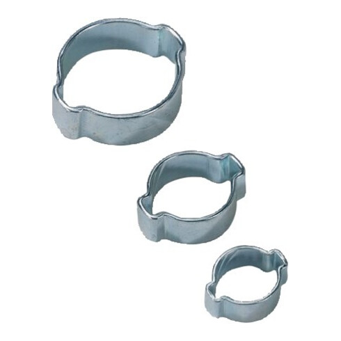 2-Ohr-Collier de serrage 15-18 mm