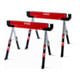 2 x Tréteau repliable/chevalet de sciage STIER réglable en hauteur, 590 kg-1