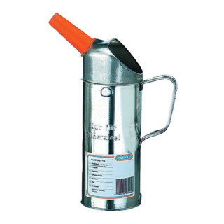 Hünersdorff Ölmaßgefäße aus Weißblech, 500 ml