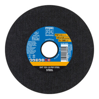 PFERD Trennscheibe EHT 125-1,0 PSF STEEL